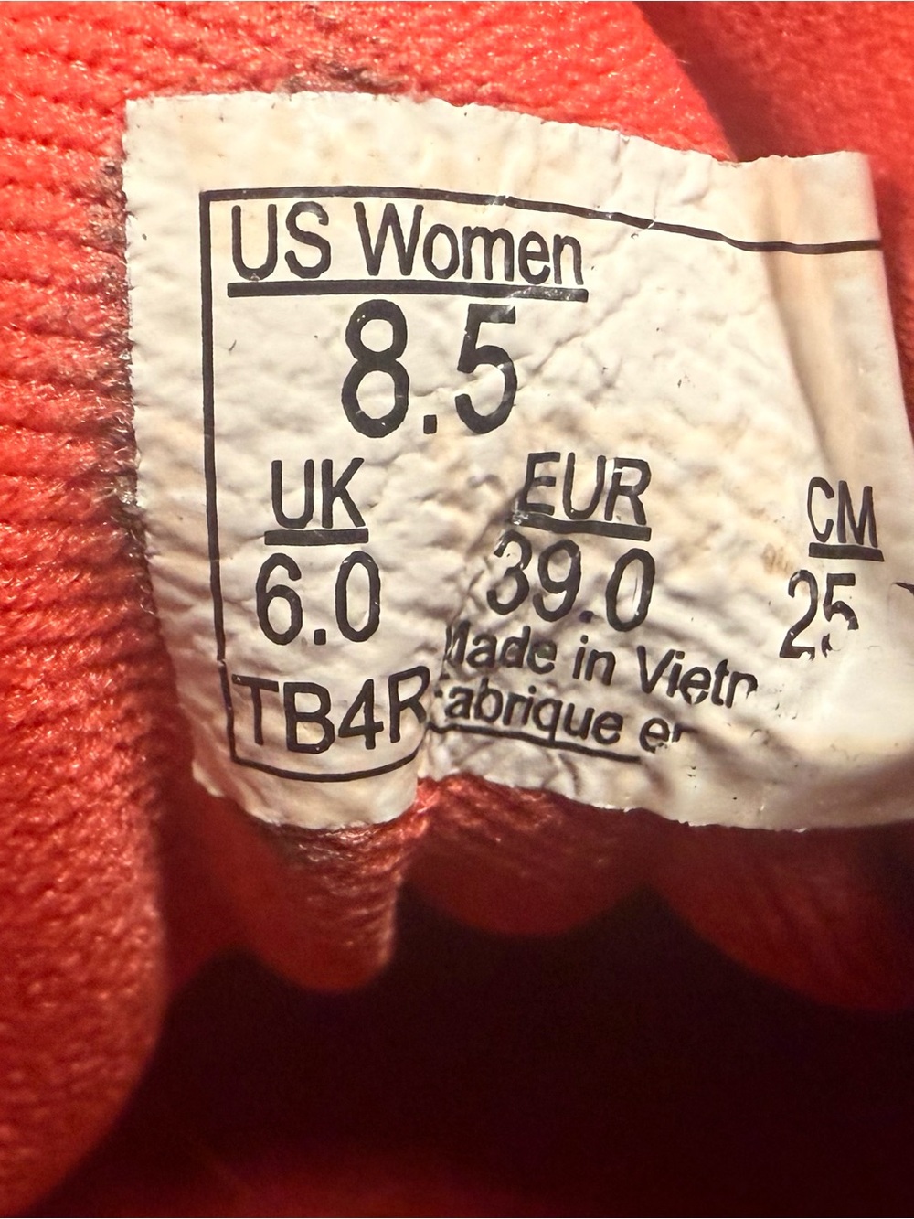VANS Women’s Size 8.5 Coral with Floral Print Canvas Lace-Up Sneakers - Picture 13 of 13